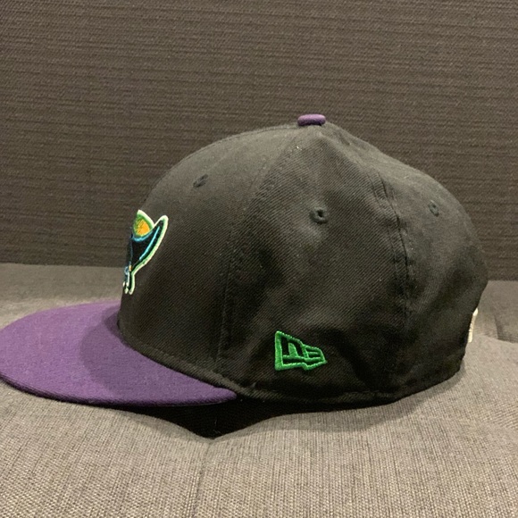 Rare VTG 90’s Tampa Bay Rays Fitted hat size 7! - Picture 2 of 9